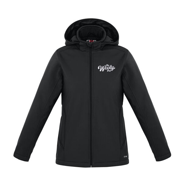 Embroidered Insulated Woman's Softshell Jacket Thumbnail