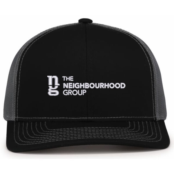 Embroidered Contrast Stitch Trucker Snapback Thumbnail