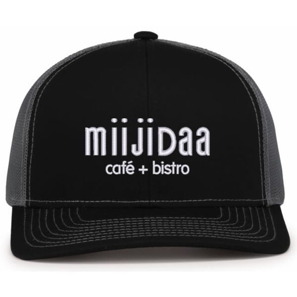 Embroidered Contrast Stitch Trucker Snapback Thumbnail