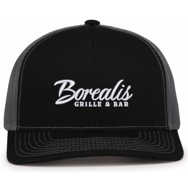 Embroidered Contrast Stitch Trucker Snapback Thumbnail